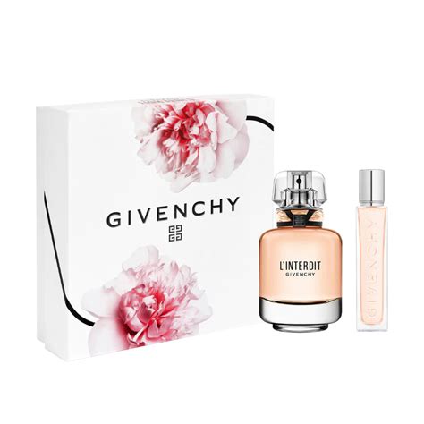 givenchy l'interdit perfume gift set|l interdit Givenchy women perfume.